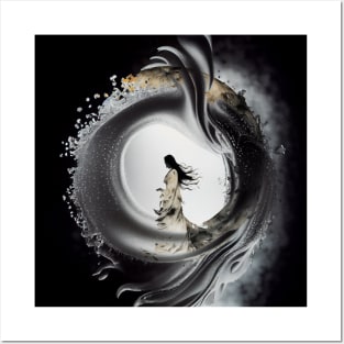 Enso Woman 4 Posters and Art